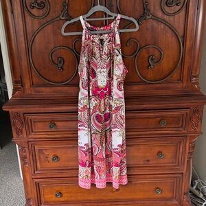 INC Paisley Maxi Dress